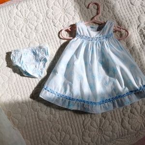 4/25 Piper & Posie super soft  baby girl dress